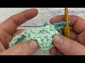 crochet granny spike stitch slow u0026 close up tutorial granny crochet stitch hope corner farm