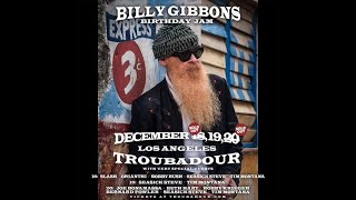 Billy Gibbons Birthday Jam with Slash 12/18/24 Troubadour, Hollywood, CA 4K FULL Show