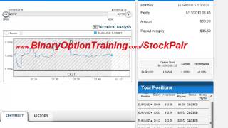 10 Minute Binary Options Trading System with StockPair