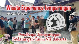 Penasaran dengan Jemparingan, 50an Tamu VIP Jakarta mengunjungi Pendhapa Jemparingan.