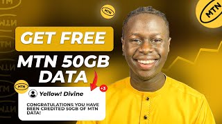 How To Get MTN FREE 50GB NOW(Latest Update) | How to Get Free 50GB Data On My MTN App(MTN New Trick)