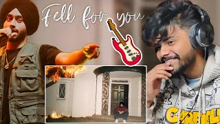 Reaction on Fell For You - Shubh (Official Audio)