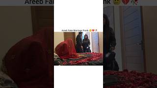 Areeb Second Marriage Prank #sistrology @sistrology09