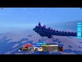 millennium gojira remodel full showcase roblox kaiju universe