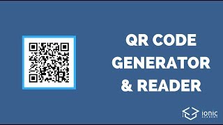 Ionic QR Code Generator & Reader