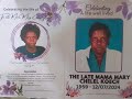 THE CELEBRATION OF LIFEWELL LIVED MAMA MARY CHELEL KOECH