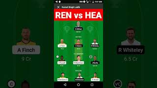 REN vs HEA | REN vs HEA DREAM11 PREDICTION