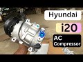 Hyundai I20 AC compressor changes / Hyundai i20 AC not working / how to check car AC compressor