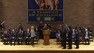 Watch as we recognize the accomplishments of members of the NYPD at today's promotion ceremony.