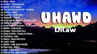 Uhaw - Dilaw | Pasilyo - Sunkissed Lola🎻🎻 OPM Top Trending Filipino Playlist 2023 🎻🎻