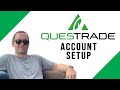 Questrade Day trading Tutorial Setup Walk through