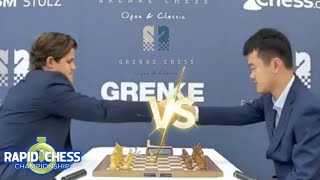 Magnus Vs Ding Liren || GRENKE Chess Classic finals 2024