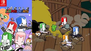 Castle Crashers Remastered (4 player) [92] Switch Longplay
