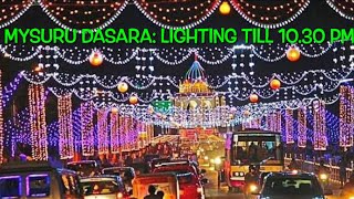 #Mysore Dasara Light 💡 Setting 2022.