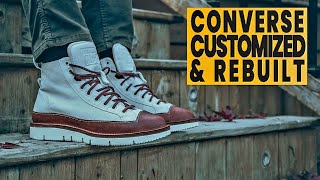 Customized Converse All Stars with Vibram Soles