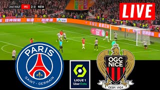 Psg vs Nice | Ligue 1 | Psg Live Match Today | Live Football Match | Pes 21 Gameplay