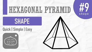 How to draw a Hexagonal Pyramid