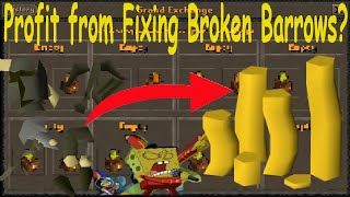 Can You Make Money Fixing Broken Barrow's Armor? - Old School RuneScape (Osrs)