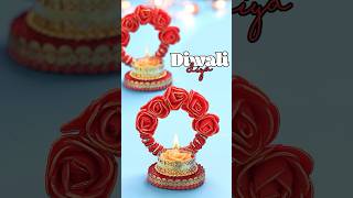 How to make Diwali Diya | Diwali Decoration | Diwali Crafts #diy #diwalicrafts #diwalidiyastand