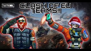 5 games of top EU clans clash!! | TACTICOOL