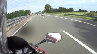 Honda cbr600f4i Autobahn fun