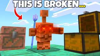 Minecraft's New Copper Golem IS BROKEN! (And here's how to fix it)
