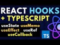 Learn React Hooks with Typescript
