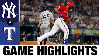 Yankees vs. Rangers Game Highlights (10/4/22) | MLB Highlights