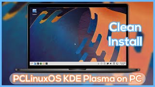 How to Install PCLinuxOS KDE Plasma on PC - Use Entire Disk Step by Step