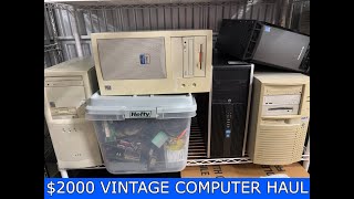 Massive $2000 Vintage Computer Haul