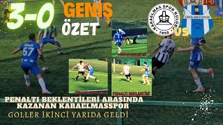 Karaelmasspor / Üzülmezspor: 3-0 ( Geniş Özet ¹⁶ Kasım ²⁰²² )