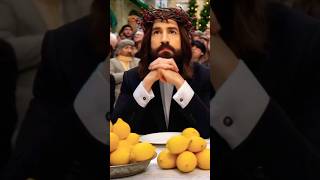 Jesus competes to eat lemons😜✝️||#edit #jesus #short #story