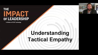 Understanding Tactical Empathy