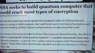 NSA reportedly developing way to break all codes