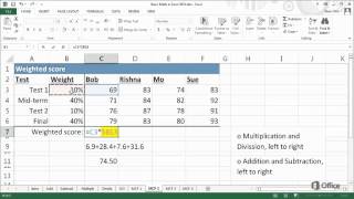 More complex formulas