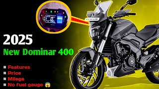 Finally 😍,2025 Bajaj Dominar 400 New DISPLAY Launched | New Features, Colour \u0026 on Road Price..?🤔