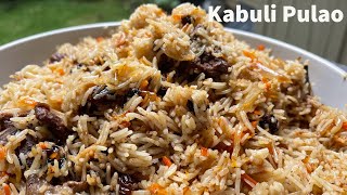 Kabuli Pulao Recipe 🇦🇫