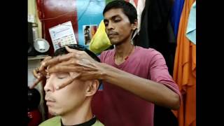 Another Amazing Indian Barber Head Massage