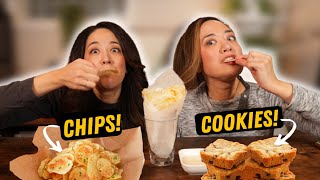 Testing Keto Hacks! One-Minute Cookies & Crispy Chips!