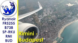 ✈ Ryanair | Italian coastline | Rimini - Budapest | SP-RKU