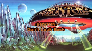 Boston - "Don't Look Back" HQ/With Onscreen Lyrics!