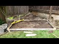 How to build a concrete slab for a backyard shed - Do it yourself