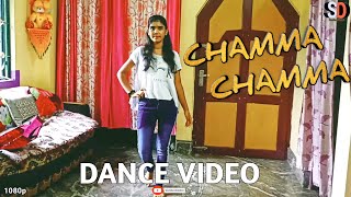 Chamma Chamma Dance Video - Fraud Saiyaan | Dance Cover By Shandhya | Elli Avr, Arshad | Neha Kakkar