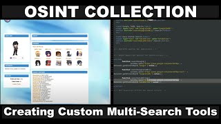 OSINT Collection: Creating Custom Multi-Search Tools