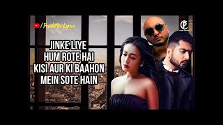 Jinke Liye (Lyrics) Neha Kakkar Feat. Jaani | B Praak | Arvindr Khaira | Bhushan Kumar