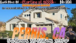 DREAM HOME ALERT! Spacious 5-Bdrm New Build In Perris,Ca.