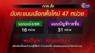 กกต.สั่งนับคะแนนใหม่ 47 หน่วย เหตุมี 'คะแนนเขย่ง' - ชาวโซเชียลถล่มเพจ กกต.จนต้องปิดคอมเมนต์