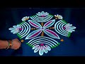 navaratri special rangoli design 🌺 divine kolam designs