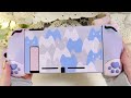 new switch joy con パステルパープル＆パステルグリーン🎮ゼルダもちょっとプレイ