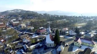 Filmare aeriana 05.02.2016  Ciresoaia, Bistrita Nasaud